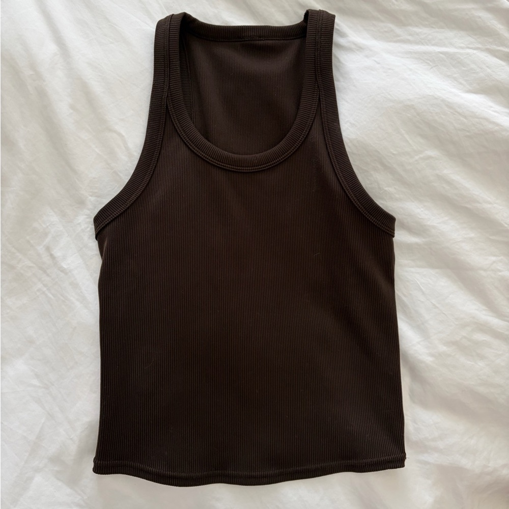 Alo Goddess Ribbed To-Go Tank